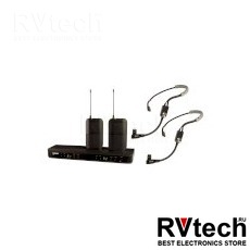 Shure BLX188E/SM35 M17 Двухканальная радиосистема с двумя головными микрофонами SM35, Купить Shure BLX188E/SM35 M17 Двухканальная радиосистема с двумя головными микрофонами SM35 в магазине РадиоВидео.рф, Радиосистемы