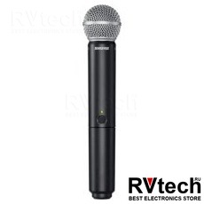 Shure BLX288E/SM58 M17 Двухканальная радиосистема с двумя ручными передатчиками SM58, Купить Shure BLX288E/SM58 M17 Двухканальная радиосистема с двумя ручными передатчиками SM58 в магазине РадиоВидео.рф, Радиосистемы