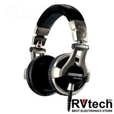 Shure SRH750DJ Профессиональные DJ наушники закрытого типа, Купить Shure SRH750DJ Профессиональные DJ наушники закрытого типа в магазине РадиоВидео.рф, Наушники