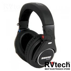 Shure SRH840 Профессиональные мониторные наушники закрытого типа, Купить Shure SRH840 Профессиональные мониторные наушники закрытого типа в магазине РадиоВидео.рф, Наушники