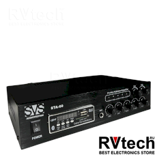 SVS Audiotechnik STA-60 Микшер-усилитель на 2 зоны, Купить SVS Audiotechnik STA-60 Микшер-усилитель на 2 зоны в магазине РадиоВидео.рф, Радиоузлы
