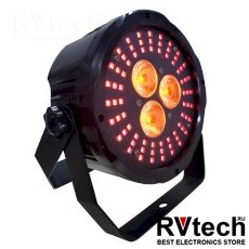 XLine Light DISCO PAR S72 Светодиодный прибор PAR, Купить XLine Light DISCO PAR S72 Светодиодный прибор PAR в магазине РадиоВидео.рф, Световые эффекты
