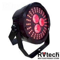 XLine Light DISCO PAR S72 Светодиодный прибор PAR, Купить XLine Light DISCO PAR S72 Светодиодный прибор PAR в магазине РадиоВидео.рф, Световые эффекты