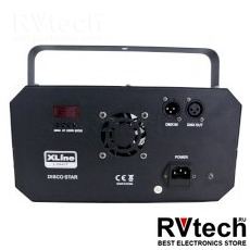 XLine Light DISCO STAR Светодиодный прибор, Купить XLine Light DISCO STAR Светодиодный прибор в магазине РадиоВидео.рф, Световые эффекты