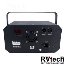 XLine Light DISCO STAR Светодиодный прибор, Купить XLine Light DISCO STAR Светодиодный прибор в магазине РадиоВидео.рф, Световые эффекты