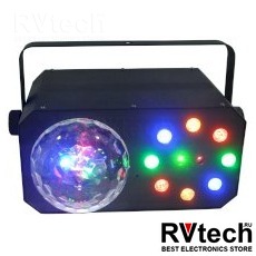XLine Light DISCO STAR Светодиодный прибор, Купить XLine Light DISCO STAR Светодиодный прибор в магазине РадиоВидео.рф, Световые эффекты