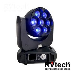 XLine Light LED WASH 0740 Z Светодиодный прибор полного движения, Купить XLine Light LED WASH 0740 Z Светодиодный прибор полного движения в магазине РадиоВидео.рф, Приборы полного движения Wash