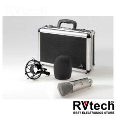 Behringer B2PRO Микрофон студийный конденсаторный, Купить Behringer B2PRO Микрофон студийный конденсаторный в магазине РадиоВидео.рф, Студийные микрофоны