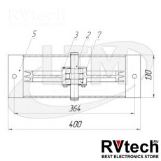 XLine RUS БК-2-300 Блок канатный диаметром 300 мм 2 ручьевой, Купить XLine RUS БК-2-300 Блок канатный диаметром 300 мм 2 ручьевой в магазине РадиоВидео.рф, Специализированные изделия