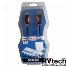Bespeco SLAA180 кабель USB A - USB A, 1.8м, Купить Bespeco SLAA180 кабель USB A - USB A, 1.8м в магазине РадиоВидео.рф, Cпециальные кабели