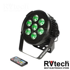 PROCBET PAR LED 7-15 RGBWA+UV PL, Купить PROCBET PAR LED 7-15 RGBWA+UV PL в магазине РадиоВидео.рф, Светодиодные прожекторы
