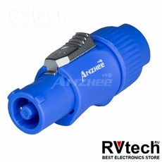 Anzhee POWERCON BLUE, Купить Anzhee POWERCON BLUE в магазине РадиоВидео.рф, Коммутация. Кабель и разъемы