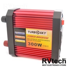 Инвертор Turbosky PI-300 Преобразователь напряжения 12/220V Мощность 300Вт, Купить Инвертор Turbosky PI-300 Преобразователь напряжения 12/220V Мощность 300Вт в магазине РадиоВидео.рф, Преобразователи напряжения