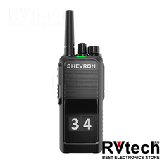 Рация Шеврон Т-34 U3 ( АКБ 3100 мАч) в Новосибирске, Купить Рация Шеврон Т-34 U3 ( АКБ 3100 мАч) в Новосибирске в магазине РадиоВидео.рф, Рации ШЕВРОН