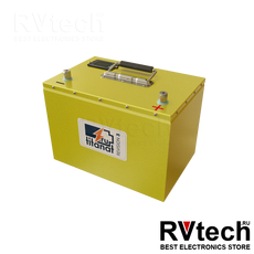 Аккумулятор 12V 104Ah LiFePO4 Защищённый. Сталь.Порошковая окраска., Купить Аккумулятор 12V 104Ah LiFePO4 Защищённый. Сталь.Порошковая окраска. в магазине РадиоВидео.рф, Аккумуляторы LiFePO4 (Литий Железо Фосфатные)