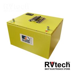 Аккумулятор 24V 104Ah LiFePO4 Защищённый. Сталь.Порошковая окраска. 2, Купить Аккумулятор 24V 104Ah LiFePO4 Защищённый. Сталь.Порошковая окраска. 2 в магазине РадиоВидео.рф, Аккумуляторы LiFePO4 (Литий Железо Фосфатные)