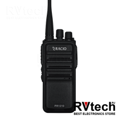 Рация Racio PR1210 UHF 400–470 МГц, 5 Вт, аккумулятор 3300 мА·ч, Купить Рация Racio PR1210 UHF 400–470 МГц, 5 Вт, аккумулятор 3300 мА·ч в магазине РадиоВидео.рф, Рации Racio