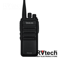 Рация Racio PR1220 UHF 400–470 МГц, 10 Вт, аккумулятор 3300 мА·ч, Купить Рация Racio PR1220 UHF 400–470 МГц, 10 Вт, аккумулятор 3300 мА·ч в магазине РадиоВидео.рф, Рации Racio