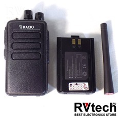Портативная радиостанция Racio R300 VHF 5 Вт, 1600 мАч (Новосибирск), Купить Портативная радиостанция Racio R300 VHF 5 Вт, 1600 мАч (Новосибирск) в магазине РадиоВидео.рф, Рации Racio