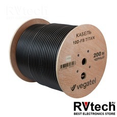 Коаксиальный кабель VEGATEL 10D-FB Titan PVC/CCA, чёрный, в Новосибирске, Купить Коаксиальный кабель VEGATEL 10D-FB Titan PVC/CCA, чёрный, в Новосибирске в магазине РадиоВидео.рф, Vegatel