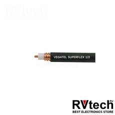 Фидерный кабель VEGATEL SuperFlex-1/2, ГОСТ, гибкий, для антенных систем, Купить Фидерный кабель VEGATEL SuperFlex-1/2, ГОСТ, гибкий, для антенных систем в магазине РадиоВидео.рф, Коаксиальный кабель Vegatel