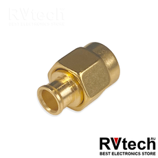 Разъём SMA-male для коаксиального кабеля RG-402, Купить Разъём SMA-male для коаксиального кабеля RG-402 в магазине РадиоВидео.рф, Разъем Vegatel