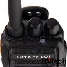 Портативная профессиональная радиостанция ТЕРЕК РК-201 VHF (136–174 МГц, 5 Вт, IP55) в Новосибирске, Купить Портативная профессиональная радиостанция ТЕРЕК РК-201 VHF (136–174 МГц, 5 Вт, IP55) в Новосибирске в магазине РадиоВидео.рф,  Рации Терек