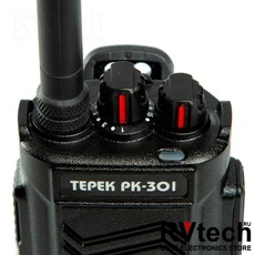 Портативная профессиональная радиостанция ТЕРЕК РК-301 VHF (10 Вт, 136–174 МГц) в Новосибирске, Купить Портативная профессиональная радиостанция ТЕРЕК РК-301 VHF (10 Вт, 136–174 МГц) в Новосибирске в магазине РадиоВидео.рф,  Рации Терек