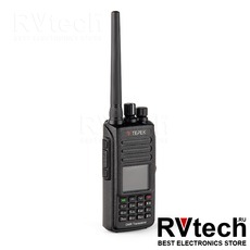 Портативная двухдиапазонная радиостанция ТЕРЕК РК-322 DMR (136–174/400–480 МГц) в Новосибирске, Купить Портативная двухдиапазонная радиостанция ТЕРЕК РК-322 DMR (136–174/400–480 МГц) в Новосибирске в магазине РадиоВидео.рф,  Рации Терек