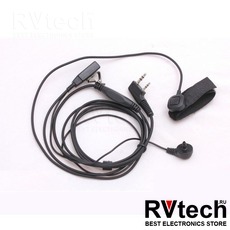 Гарнитура EMC 6 Kenwood (2 проводная ), Купить Гарнитура EMC 6 Kenwood (2 проводная ) в магазине РадиоВидео.рф, Гарнитура Kenwood