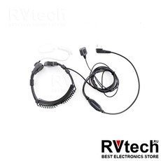 Ларингофон TurboSky TK-5 для рации Turbosky, разъем Kenwood, Купить Ларингофон TurboSky TK-5 для рации Turbosky, разъем Kenwood в магазине РадиоВидео.рф, Гарнитура Turbosky