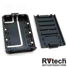 Аккумуляторный отсек Baofeng BC-UV5R, Купить Аккумуляторный отсек Baofeng BC-UV5R в магазине РадиоВидео.рф, Аккумуляторы Baofeng