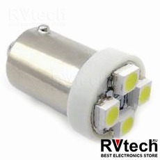 T8 В007 /белый/ (ВА9S) 4SMD 3258 T4W, шт, Купить T8 В007 /белый/ (ВА9S) 4SMD 3258 T4W, шт в магазине РадиоВидео.рф, Светодиодная лампа