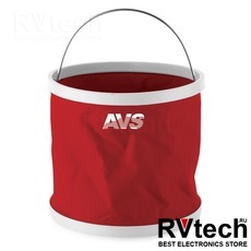 Складное ведро AVS SV-0011, Купить Складное ведро AVS SV-0011 в магазине РадиоВидео.рф, Уход за автомобилем