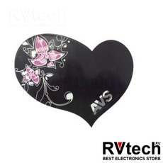 Противоскользящий коврик NANO AVS NP-005 "Сердце" (17х14 см.), Купить Противоскользящий коврик NANO AVS NP-005 "Сердце" (17х14 см.) в магазине РадиоВидео.рф, Держатели телефонов, планшетов