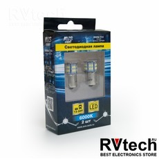 T15 S009A /белый/(BA15S) 54SMD 3014 10-30V 1 contact, коробка 2 шт., Купить T15 S009A /белый/(BA15S) 54SMD 3014 10-30V 1 contact, коробка 2 шт. в магазине РадиоВидео.рф, Светодиодная лампа