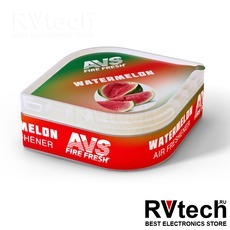 Ароматизатор AVS LGC-029 Fresh Box (аром. Арбуз/watermelon) (гелевый), Купить Ароматизатор AVS LGC-029 Fresh Box (аром. Арбуз/watermelon) (гелевый) в магазине РадиоВидео.рф, Ароматизаторы