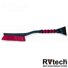 Щётка-скребок AVS WB-6318 (62 cм), мягкая ручка, распушенная щетина., Купить Щётка-скребок AVS WB-6318 (62 cм), мягкая ручка, распушенная щетина. в магазине РадиоВидео.рф, Уход за автомобилем