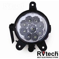 Противотуманные фары светодиодные (9LED) AVS PF-315L (LADA Priora) 2 шт., Купить Противотуманные фары светодиодные (9LED) AVS PF-315L (LADA Priora) 2 шт. в магазине РадиоВидео.рф, Светотехника