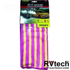 Салфетка микрофибра 2-х цветная, высокой плотности AVS MF-6104 (35х40см) (1шт), Купить Салфетка микрофибра 2-х цветная, высокой плотности AVS MF-6104 (35х40см) (1шт) в магазине РадиоВидео.рф, Уход за автомобилем