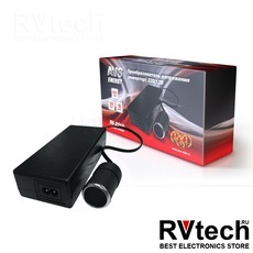 Преобразователь напряжения (сетевой адаптер) 220/12V AVS IN-2210, Купить Преобразователь напряжения (сетевой адаптер) 220/12V AVS IN-2210 в магазине РадиоВидео.рф, Преобразователи напряжения