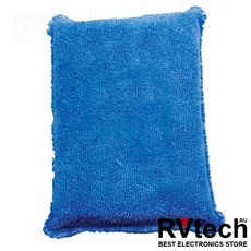 Губка из микрофибры AVS SM-3265, Купить Губка из микрофибры AVS SM-3265 в магазине РадиоВидео.рф, Уход за автомобилем