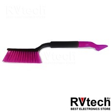 Щётка-скребок AVS WB-6303 (48 cм), мягкая ручка, распушенная щетина., Купить Щётка-скребок AVS WB-6303 (48 cм), мягкая ручка, распушенная щетина. в магазине РадиоВидео.рф, Уход за автомобилем