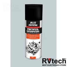 Очиститель карбюратора и воздушной заслонки инжектора (аэрозоль) 335 мл AVS AVK-045, Купить Очиститель карбюратора и воздушной заслонки инжектора (аэрозоль) 335 мл AVS AVK-045 в магазине РадиоВидео.рф, Автохимия и косметика