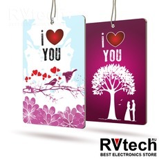 Ароматизатор AVS GS-035 New Age (аром. I love you/Любовь) (бумажные), Купить Ароматизатор AVS GS-035 New Age (аром. I love you/Любовь) (бумажные) в магазине РадиоВидео.рф, Ароматизаторы