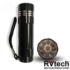 Фонарик алюминиевый AVS AL-9L, Купить Фонарик алюминиевый AVS AL-9L в магазине РадиоВидео.рф, Светотехника