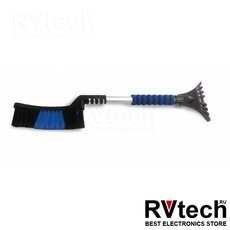 Щётка-скребок AVS WB-6321 (63 cм), мягкая ручка, распушенная щетина., Купить Щётка-скребок AVS WB-6321 (63 cм), мягкая ручка, распушенная щетина. в магазине РадиоВидео.рф, Уход за автомобилем