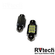 T11 C022 /белый/ (SV8,5/8)CANBUS 12SMD 4014 42 мм,блистер 2 шт., Купить T11 C022 /белый/ (SV8,5/8)CANBUS 12SMD 4014 42 мм,блистер 2 шт. в магазине РадиоВидео.рф, Светодиодная лампа