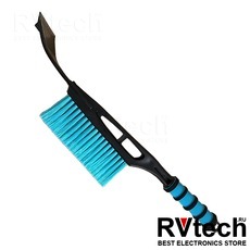 Щётка-скребок AVS WB-6316 (44,5 cм), мягкая ручка, распушенная щетина., Купить Щётка-скребок AVS WB-6316 (44,5 cм), мягкая ручка, распушенная щетина. в магазине РадиоВидео.рф, Уход за автомобилем