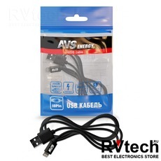Кабель AVS для iPhone 5/6/7/8/X (1м) IP-511, Купить Кабель AVS для iPhone 5/6/7/8/X (1м) IP-511 в магазине РадиоВидео.рф, Автоэлектроника